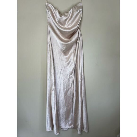 Bec + Bridge The Dreamer Strapless Dress in Golden - Picture 4 of 9